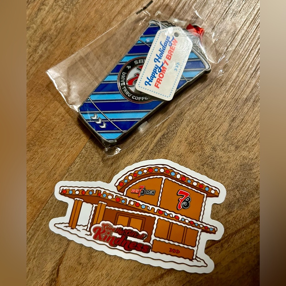 7 Brew Holiday Ornament & Sticker